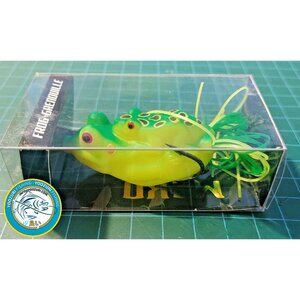🎣Frog Fishing Lure Hook 2.5"  MAKO Grenouille w 6.5cm